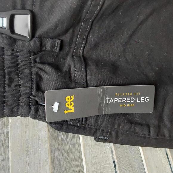 Women's Black Side Elastic Casual Jean | Lee | 18W (M) - Picture 7 of 10